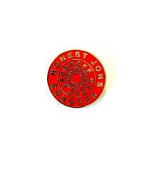 Honest Jons enamel pin Yellow-gold and red ピンズ エナメル ピン ピンバッジ