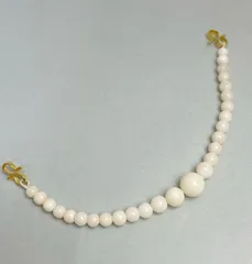 天然白珊瑚の羽織紐 和装小物 着物