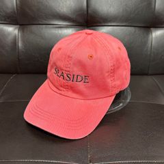 90s vintage SEASIDE 6パネルベースボールキャップ 薄ピンク