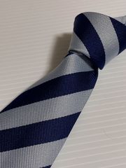 メンズ　スポーツ　ネクタイ　ストライプ　紺　グレー　ウォッシャブル　ビジネス　制服　就活　インターン　入社式　入学式　成人式　卒業式　紳士