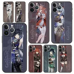 【非公式】【原神】キャラクター TPUソフト iPhoneケース※購入後取引メッセージに希望No.と機種を入力（例：「No.1 IPhone 15希望」） ※未記載の場合は発送不可