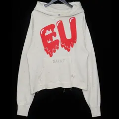 SAINT MICHAEL EU STM HOODIE Lサイズ グレーのサムネイル