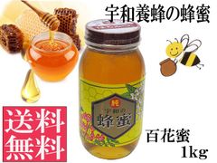 百花蜜1kg 非加熱 生はちみつ 国産 純粋 送料無料