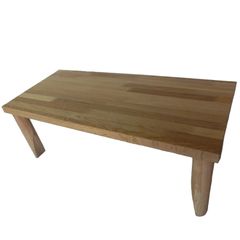 サイドテーブル 木製 天然杢楢無垢集成材 W68D30H25