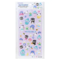 【メール便】はぴだんぶい シールシート エポキシステッカー サンリオ カミオジャパン デコレーション キャラクター グッズ 