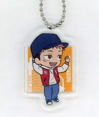 【中古】キーホルダー 虎杖悠仁 「呪術廻戦カフェ2024 渋谷事変 ミニキャラアクリルキーホルダー」