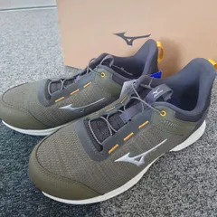 Mizuno 安全靴 グレー ベルクロ　26.5 新品未使用 MIZUNO ミズノ 安全靴 メンズ レディース 靴 スニーカー