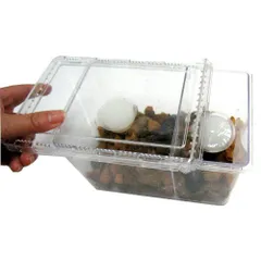 新品 【昆虫飼育ケース】クリアースライダー[シーラケース] ポリスチレンクワガタのサムネイル