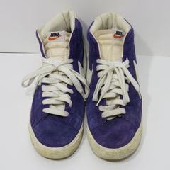 NIKE　ナイキ　スニーカー　BLAZER HI SUEDE VNTG　344344-500　30㎝　スウェード　パープル　紫