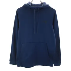UNDER ARMOUR アンダーアーマー 長袖 パーカー M ネイビー メンズ 古着