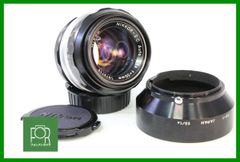 【同梱歓迎】【動作保証・点検済】良品■ニコン Nikon NIKKOR-S･C Auto 50mm F1.4■前後キャップ・フード付き■12224