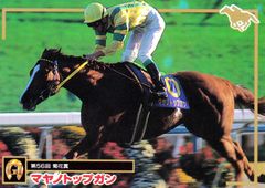 マヤノトップガン 95年 菊花賞 的中単勝馬券 マヤノトップガン:第56回 菊花賞「サラブレッドカード 95年版