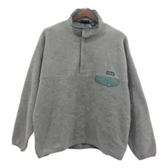 00年代 patagonia パタゴニア SYNCHILLA シンチラ スナップT フリースジャケット アウトドア 大きいサイズ (メンズ 2XL) 中古 古着 Q5902