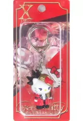 【中古】キーホルダー・マスコット(男性) yoshikitty(YOSHIKI) マスコットキーホルダー 「X JAPAN YOSHIKI×ハローキティ」 2016年あすなろ舎WEB限定