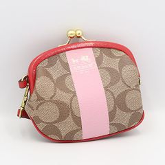 週末ゲリラ❣️超美品❣️ COACH ノラキスロック がま口 コインケース 