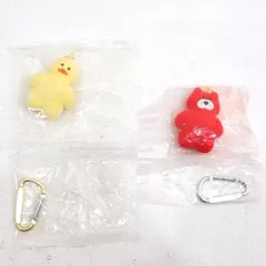 【小牧店】未開封　ケンエレファント　mojojojoフィギュアマスコット　カラビナ付　２個セット 【PI722-2618】