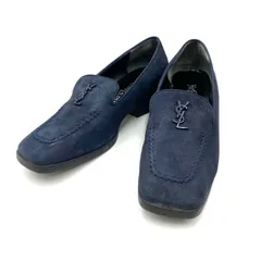 【美品】Yves Saint Laurent ローファー　35 1/2 Thumbnail-766876AA00K1000_B.