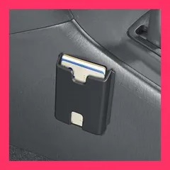 【スタッフおすすめ！】ナポレックス(Napolex) 純正感覚 車用カードケース 8枚収納可 ソフト素材 カード保護 高速券 駐車券 チケット メモ 紛失防止 取付簡単 便利グッズ カー用品 JK-51