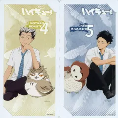 【中古】食玩 ステッカー・シール 【シークレット4】木兎光太郎＆赤葦京治(マスコット) 「ハイキュー!! きゃらくたぶるステッカーズ4」