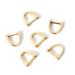 【特価商品】13mm 金具 後付け リング 6個入り ハンドメイド DIY 金具 ネジ式 手芸 材料 小物 dカン アクセサリー パーツ 9