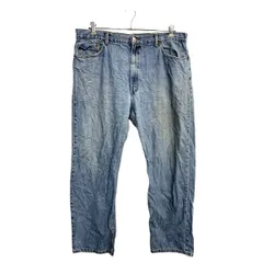 Levi's 505 デニムパンツ W42 リーバイス レギュラーフィット ビッグサイズ ライトブルー コットン 古着卸 アメリカ仕入 2502-868