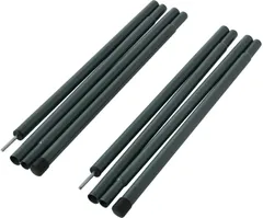 テントファクトリー TENT FACTORY アウトドア スチールポール2Pセット タープポール アクセサリキャンプ キャンプ用品 花見 ピクニック 運動会 公園 BBQ バーベキュー TFSTP2402C AGR アクアグリーン