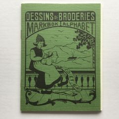 手芸本 刺繍 マイイニシャルミニブック2 デッサン ド ブローダリー 北欧 図案