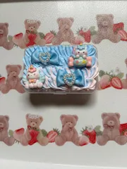 ハンドメイド⭐︎ホイップデコ小物入れ（中）