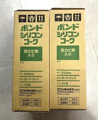 コニシ ボンドシリコンコーク 防カビ剤入 ライトグレー 10本入×2 セット