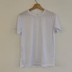 M0156 【送料無料】　⭐︎新品未使用⭐︎ メッシュTシャツ　半袖　ホワイト　Mサイズ　メンズ　春夏