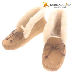 ■ UGG アグ ムートンブーツ モカシン スリッポン アレーナ 1112278 靴 レディース 7(24cm) EU38 チェスナット 箱付き 未使用