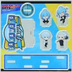 【中古】アクリルスタンド・アクリルパネル 集合(D) ミニキャラアクリルジオラマ 「サカモトデイズ TOWER RECORDS CAFE」