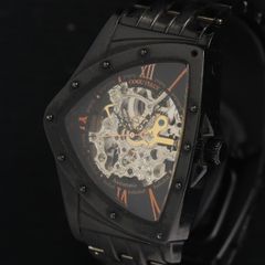 ☆希少品☆COGU ITALY自動巻き時計 スケルトンデザイン - メルカリ