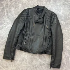 荒井ひろし様 専用ページ GUCCI グッチ ライダース ジャケット ダブル ラムレザー 羊革 ジップアップ 54 メンズ ブラック 黒 PAWNSHOPRiZ  パウンショップリズ