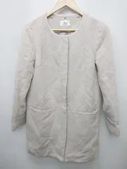 ◇ le.coeur blanc ルクールブラン ウールジップアップ 長袖 コート サイズ38 グレージュ系 レディース メンズ P  【1405230014206】のサムネイル