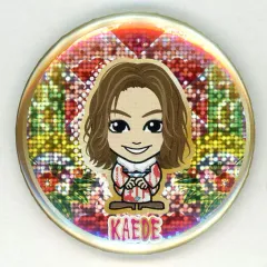 【中古】バッジ・ピンズ(女性) 楓(Happiness) プチキャラ缶バッジ 2019正月ver. EXILE TRIBE STATION オンラインカプセル