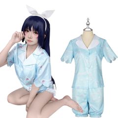 早瀬 ユウカ パジャマ はやせ コスプレ衣装 ブルアカ 半袖 短ズボン 上下セット ルームウェア カワイイ制服 上着 コスチューム cosplay イベント 学園祭