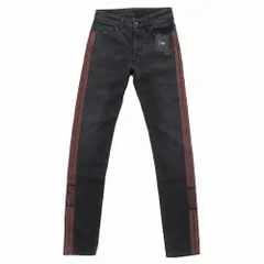 Marcelo Burlon マルセロバーロン ライトウォッシュ ペイントサイドライン スリムフィット ジーンズ サイズ28 メンズ 【中古】