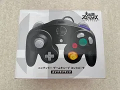 ニンテンドーゲームキューブ　コントローラ　スマブラブラック