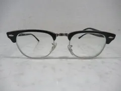 R156　Ray-Ban　RayBan　ClubMaster　クラブマスター　RAYBAN　レイバン　RB5154　2000　49□21　眼鏡　メガネ　フレーム　ケース付　中古　人気　定番　イタリア　男女兼用　ユニセックス　メンズ　即購入大歓迎