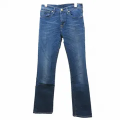 ヤコブコーエン JACOB COHEN PW710 デニム ジーンズ フレア ストレッチ 裏地 花柄 ブルー 青 26 約Ｓ 1119のサムネイル