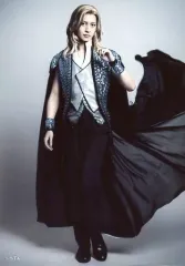 【中古】生写真(男性) 菊池修司(CAMUS)/全身・衣装青・グレー・黒・左手上げ・背景白・キャラクターショット/舞台「劇団シャイニング from うたの☆プリンスさまっ♪『JOKER TRAP』」ブロマイドセットB