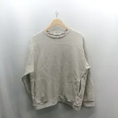 ◇ ⊂ UNITED ARROWS GREEN LABEL RELAXING 長袖 トレーナー サイズM ライトベージュ レディース E  【1502060029162】