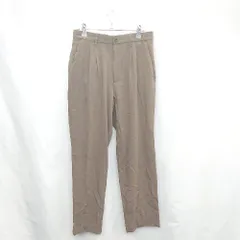 ◇ ◎●未使用● Θ EMMA CLOTHES エマ クローズ ストレートパンツ サイズS ブラウン系 レディース E  【1502180008108】