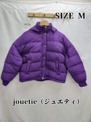a2091】jouetie メタリック ダウン ジャケット M 光沢 - メルカリ