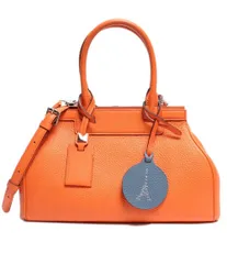 モイナ 2wayレザーハンドバッグ シルバー金具 PAULINE TPM レディース MOYNA