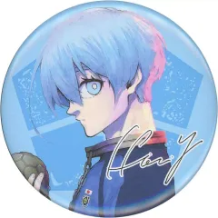 【中古】バッジ・ピンズ [単品] 氷織羊 サイン入り缶バッジ 「コミックス ブルーロック 第30巻 氷織・黒名サイン入り公式応援セット付き特装版」 同梱特典