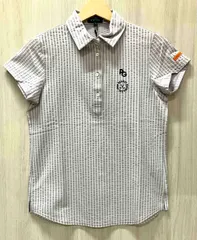 PEARLY GATES パーリーゲイツ 縦ボーダー ゴルフウェア レディース スポーツウェア サイズ1 サイズM タグ付