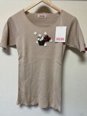 サマーニット 刺繍