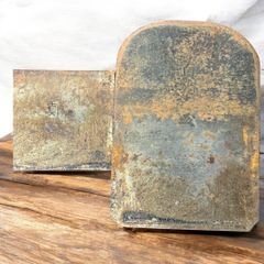 某有名オークション買入 鉋 大工具 宮大工 共裏 古道具 飾り 台付き [貞光] 銘あり 作家物 特殊焼入